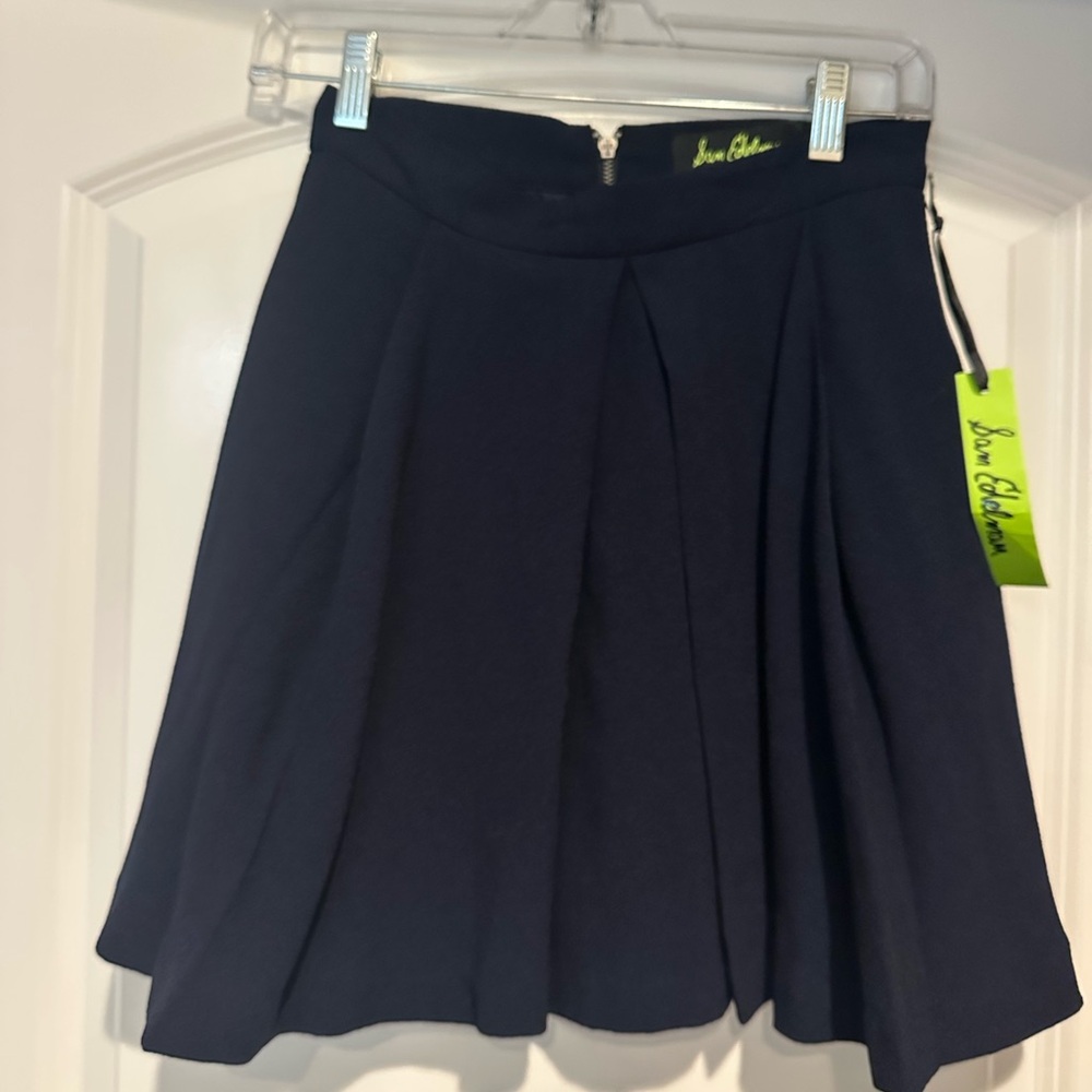 Sam Edelman Dark Blue Mini Skirt NWT